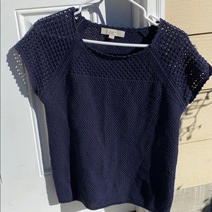 Short sleeved sweater